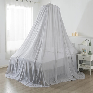 Blindaje EMF redondo Anti radiación cama dosel 99.99% malla recubierta de plata protección RF Bug-Off mosquitera y barrera RF - Product Image 2