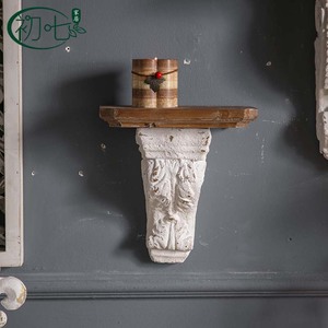 Yan Yujia <b>Wall</b> Mounted Shelf Resin Relief Decorative Rectangle <b>Display</b> For Wedding Home Decor - Product Image 4