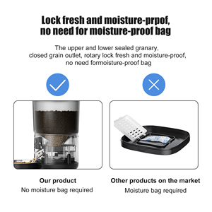Mangkuk Stainless Steel 4L Pengumpan Kucing Otomatis Pengumpan Anjing Terjadwal Dispenser Makanan Hewan Peliharaan untuk Makanan Kering - Product Image 4