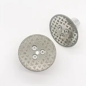 electroplated diamond saw blades galvanized both sized cutting grinding disc gypsophila diamond granite marble cutter tools