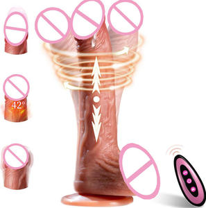 10Inch Cơ Thể An Toàn Thực Tế Dương Vật Thrusting Dildo Sưởi Ấm Clit <span class=keywords><strong>G</strong></span> Tại Chỗ Quan Hệ Tình Dục Đồ Chơi Cho Phụ Nữ Dành Cho Người Lớn Sản Phẩm Lớn Dương Vật Giả Cho Nữ - Product Image 1