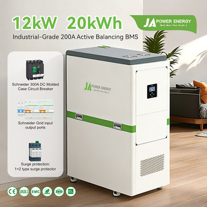 Système de stockage d'énergie JA en une seule unité avec batterie au lithium 12kW 20kWh et Deye pour utilisation solaire domestique - Product Image 3