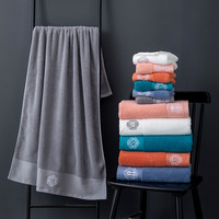 Serviettes personnalisées avec logo Hair Spa Bed, vêtements de nuit, broderie à la main, serviettes absorbantes, 70X140, grande serviette