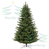Sapin de Noël réaliste en PE de haute qualité, 3,66 m avec base, pour décoration de maison et de fêtes, fournisseur OEM personnalisé