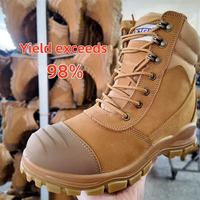 Chaussures de sécurité légères en cuir italien Spory Style, best-seller, avec embout en acier pour hommes, fournisseur original