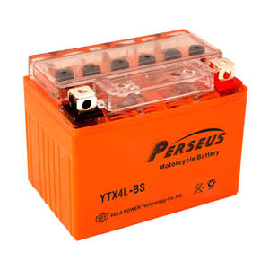<span class=keywords><strong>Batterie</strong></span> au plomb-acide pour moto Ytx <span class=keywords><strong>4L</strong></span>-<span class=keywords><strong>BS</strong></span> 12V 4ah de couleur orange - Product Image 2