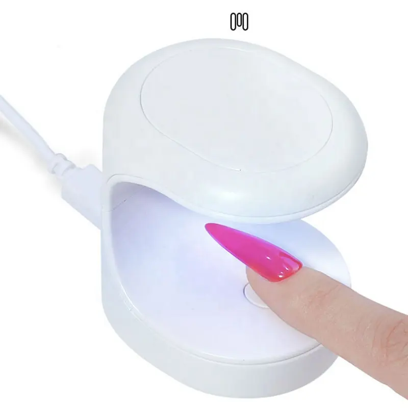 Großhandel Eierschale Form Mini tragbare UV LED Nagel lampe USB Maniküre Tisch lampe