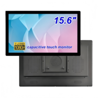 PC industriel Android 15,6 pouces, Android 13, écran tactile capacitif, montage mural, PC tout-en-un, prise en charge 4G 8G 16G RAM