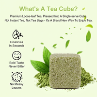 Cubos de Té Instantáneo con Sabor Personalizado, OEM/ODM de Fábrica, Pellets de Té, Bebida Saludable de Frutas y Flores, Set de Regalo al por Mayor