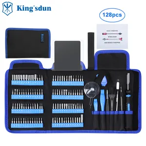 Nieuwste 128in1 Multifunctionele Tool Kit Schroevendraaier Kit Laptop Telefoon Computer Playstation Reparatie Schroevendraaier Gereedschap Doos