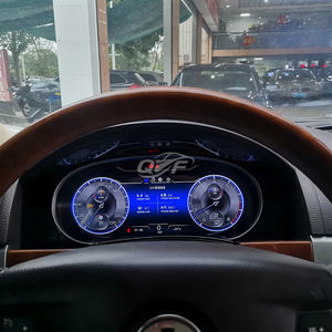 Pour Volkswagen Touareg 2003-2010, tableau de bord LCD complet avec surveillance de la vitesse et du carburant - Product Image 5