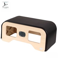Baril d'exercice multifonction en bois d'érable avec réglage coulissant pour Pilates, idéal pour studio et usage domestique