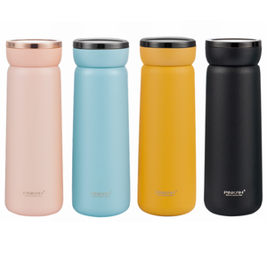 PINKAH 15oz/470ml Thermos sous vide en acier inoxydable Tasse à café au design classique pour la rentrée des classes Bouteille d'eau chaude avec infuseur - Product Image 2