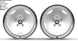 Lõm hợp kim bánh xe máy Lip giả mạo vành 17 18 inch 5x120 PCD cho E46 - Product Image 6