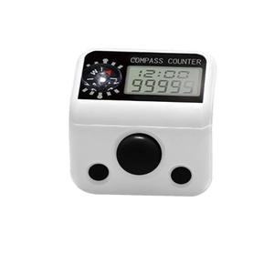 Anillo Zikr con Brújula Eléctrica, Pantalla LED de Tiempo, Herramienta Manual, Contador Tasbeeh LCD de 5 Dígitos, Contador de Oraciones Islámico, Herramientas de Ferretería - Product Image 4