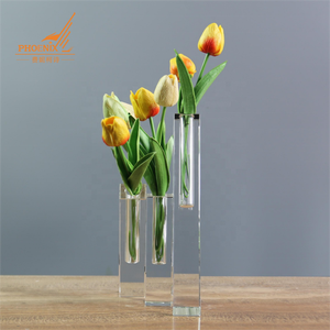Honor of Crystal Wedding Home Decoration Crystal Glass <strong>Flower</strong> <strong>Vase</strong> Transparent Crystal <strong>Vase</strong> High Quality Handmade <strong>Vase</strong> - Product Image 2