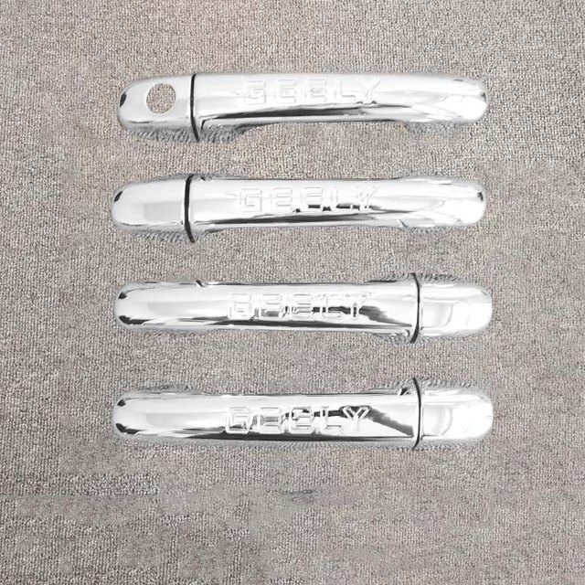 Car Exterior Door Handle Door Bowl Trims Styling for Geely Yuanjing X3 V3 2017 2018 2019 2020 2021 Geely GX3 GX3