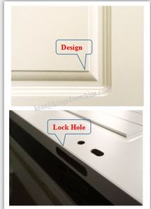 Puerta de losa de madera de PVC MDF para casa, diseño Simple turco, de lujo, barata, China - Product Image 5