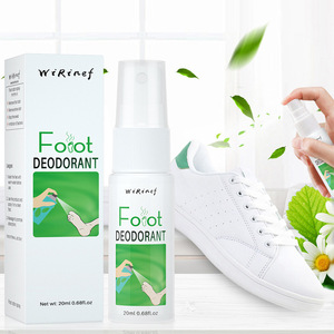 Marque privée Contrôle des odeurs Éliminateur d'odeurs de pieds Chaussures à base de plantes et spray désodorisant pour les pieds - Product Image 1