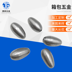 Luggage Hardware Accessories Metal Smooth Rounded Sliding <b>Rollers</b> Durable For <b>Bags</b> And Suitcases - Product Image 5