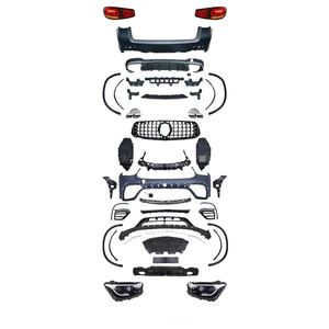 Kit carrosserie de haute qualité pour <span class=keywords><strong>Mercedes</strong></span>-Benz <span class=keywords><strong>GLC</strong></span> X253 2015-2019, adaptable au modèle GLC63 <span class=keywords><strong>AMG</strong></span>, installation par vis, ajustement universel - Product Image 1