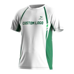 Camiseta Deportiva de Manga Corta para Hombre, al por Mayor, para Equipos de Rugby, de Algodón, la Más Barata, Sublimada, sin Logotipos - Product Image 1