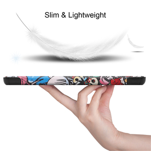 Custodia per Tablet da <span class=keywords><strong>8</strong></span> Pollici in Pelle PU con Supporto Trifold, Design Semplice a Cartoni Animati, Alta Qualità, per <span class=keywords><strong>Tab</strong></span> M8 3a Generazione - Product Image 2