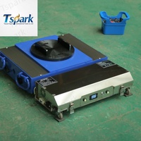 Patines de Transporte Eléctricos con Control Remoto Inalámbrico para Carga Pesada de 20T 40T, Carros Eléctricos con Batería