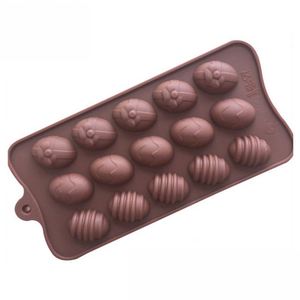 Molde de Silicona Reutilizable, Antiadherente, Seguro para Alimentos y Ecológico, para Huevos de Pascua y Chocolate - Product Image 3