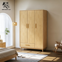 Fábrica de muebles, precio bajo, personalizado, gran stock listo para enviar, armario de almacenamiento, nuevo diseño, muebles para el hogar, armario de madera maciza