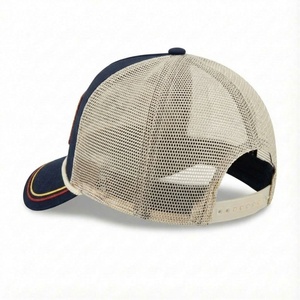 Casquettes Trucker Vintage Brodées avec Badge, Casquettes Trucker à Cordon, Casquettes Trucker Personnalisées à 5 Panneaux, Écussons pour Tenue Décontractée Unisexe - Product Image 2