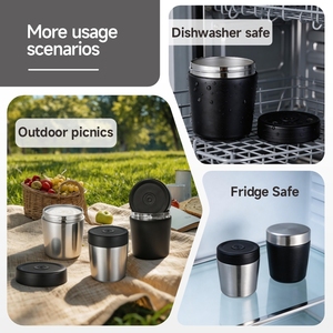 <span class=keywords><strong>Thermos</strong></span> <span class=keywords><strong>alimentaire</strong></span> en acier inoxydable à isolation sous vide de 18,6 oz avec cuillère <span class=keywords><strong>pour</strong></span> soupe chaude, porridge, cadeau <span class=keywords><strong>pour</strong></span> enfants, tasse scolaire - Product Image 4