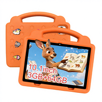 Tablette pour enfants la plus vendue Wi-Fi Android 12 Octa Core Double caméra Batterie 4000 mAh Contrôle parental éducatif Processeur MTK Nouveau
