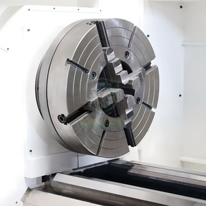 Tour à fileter les tuyaux Q1319, tour à double mandrin, tour manuel, tour horizontal à grand alésage de <span class=keywords><strong>broche</strong></span> - Product Image 4