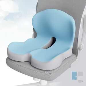 Ergonomic Seat Cushion with Backrest Support and Washable Non-Slip Office <b>Chair</b> <b>Pad</b> for Hip and Waist Comfort Home & Office Use - Product Image 2