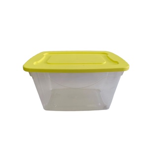 <span class=keywords><strong>Venta</strong></span> <span class=keywords><strong>de</strong></span> fábrica, contenedor <span class=keywords><strong>de</strong></span> plástico <span class=keywords><strong>de</strong></span> 20 galones, <span class=keywords><strong>cajas</strong></span> <span class=keywords><strong>de</strong></span> almacenamiento transparentes con tapa, logotipo organizador para el hogar y Color personalizado - Product Image 3