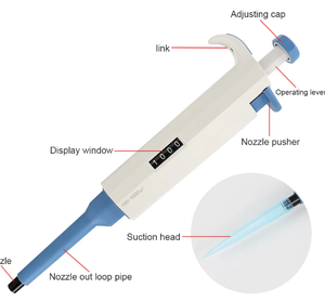 Pipette mécanique à volume réglable monocanal - toppette - Product Image 6