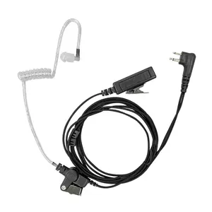 2Wire Cls1110 Akoestische Buis Oortelefoon Voor Motorola Walkie Talkie Oor Stuk Cp040 Rdm2070d Cp200 Cp2