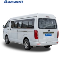 Aucwell Mini-fourgon électrique 16 places avec transmission automatique pour usage passagers et marchandises