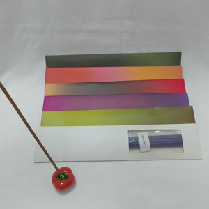 Bâtons d'encens aux huiles essentielles biologiques, 8 pouces, parfum pur de musc, bois de santal et encens, emballés en boîtes, arômes naturels d'encens - Product Image 2