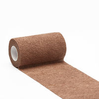 Bande adhésive élastique cohésive au goût amer, 4 pouces x 5 yards, rouleau de bandage vétérinaire pour chien, chat, animal de compagnie, premiers secours, soin des plaies