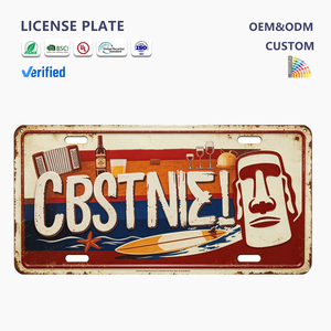 <span class=keywords><strong>Targa</strong></span> in Alluminio Personalizzata Stile Retrò Graffiti, Insegna Vintage con Stampa in Rilievo, Decorazione da Parete Rettangolare per Bar, Pub e Caffetterie - Product Image 4