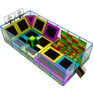 <span class=keywords><strong>Zona</strong></span> de <span class=keywords><strong>Trampolines</strong></span> Comerciales Personalizada con Equipamiento de Juego Suave, Foso de Espuma y Bolsa de Aire, Servicio OEM Disponible - Product Image 1