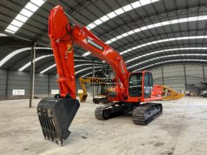 Excavatrice utilisée par DOOSAN DX225 22ton pour l'ingénierie de jardin vigoureux et durable de basses heures de travail caractéristiques noyau de PLC de roulement de pompe - Product Image 5