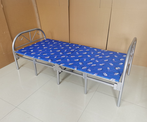 Meubles de chambre à coucher, Camping, bon marché, acier, fer, métal, <span class=keywords><strong>lit</strong></span> pliant <span class=keywords><strong>simple</strong></span> - Product Image 3