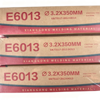 Bâton de soudage en acier doux E6013, conforme à la norme AWS A5.12, anti-trou de soufflage pour le soudage de construction, plusieurs tailles, boîte de 5 kg