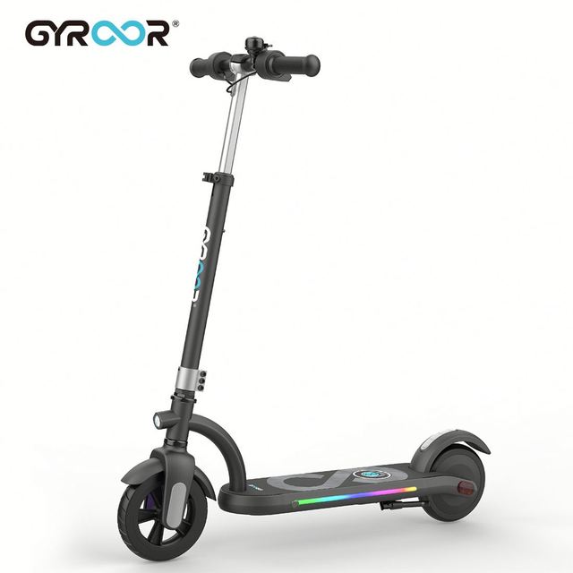Gyroor EU Warehouse Drop Shipping Two Wheel Electric Scooter Kids Teenage Electric Scooter for Kids Children