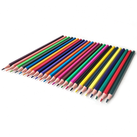 Crayons de couleur hexagonaux sans bois de haute qualité, 6 à 48 pièces, LAPICES LAPIZ HB, crayons de couleur en vrac, ensemble d'art, crayons de couleur