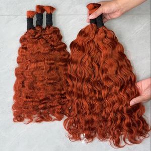 Wholesale Vietnamese Curly Human Hair Bulk <b>for</b> Braiding Raw Virgin Double Weft Boho <b>Braids</b> <b>Extensions</b> Hair Weaving Double Drawn - Product Image 2
