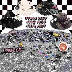 Educational Punk <b>Slime</b> Making Set Soft Stretchy Sparkly Textures Decorative Beads Creative Party Toy Wholesale - Product Image 5